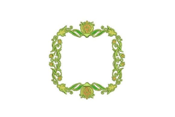 Decorative Floral Border