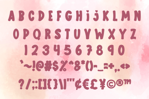 Fairy Bright Font PNG with transparent background - Preview 2