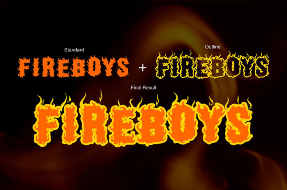 Fire Boys Font - Preview 3