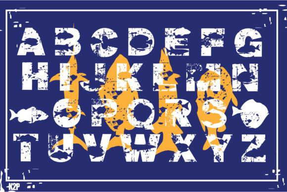 Fish Fighter Font - Preview 2