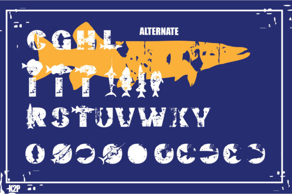 Fish Fighter Font - Preview 6