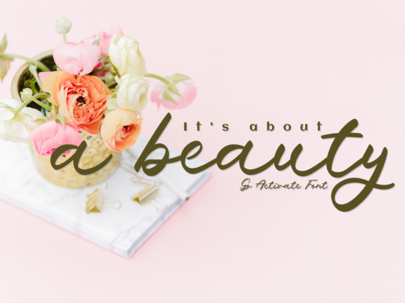 Go Activate Font - Preview 1