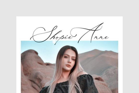 Gosseliena Font PNG with transparent background - Preview 3