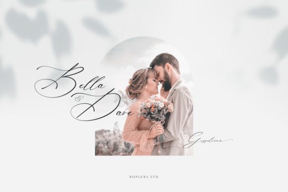 Gosseliena Font PNG with transparent background - Preview 5