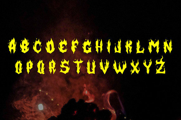Hellbone Font PNG with transparent background - Preview 1
