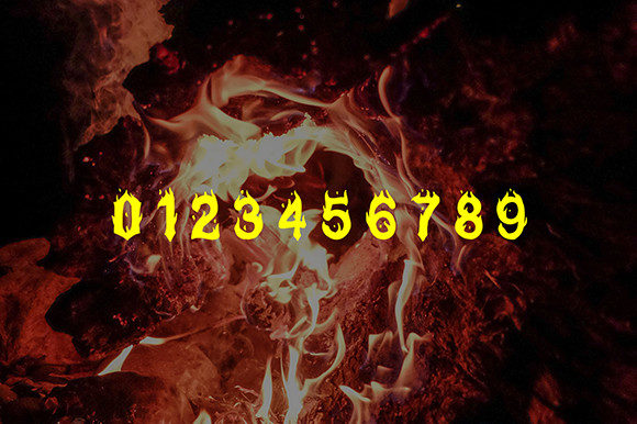 Hellbone Font PNG with transparent background - Preview 2