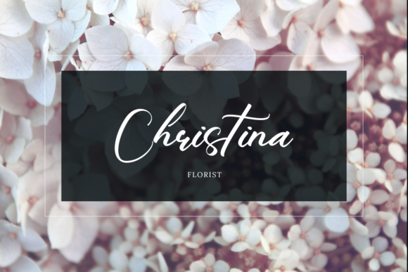 Isabella Maliyah Font PNG with transparent background - Preview 2