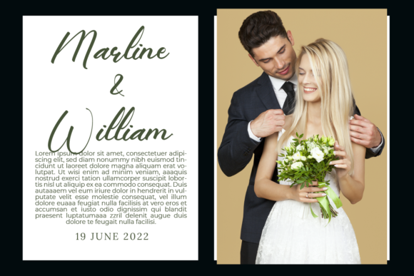 Isabella Maliyah Font PNG with transparent background - Preview 5