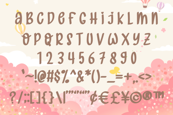 Life Family Font PNG with transparent background - Preview 3