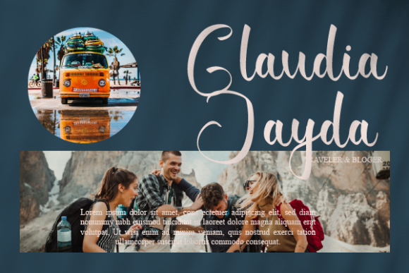 Lindsay Jessica Font PNG with transparent background - Preview 1