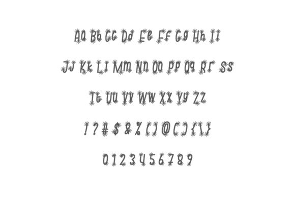 Little Jasmine Font PNG with transparent background - Preview 4