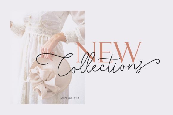 Lovely Pretty Font PNG with transparent background - Preview 1