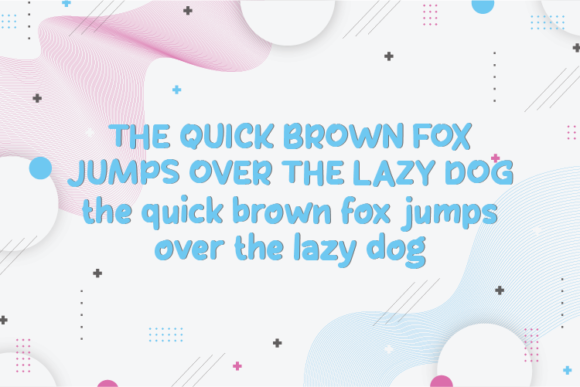 Moody Sprinkle Font PNG with transparent background - Preview 3