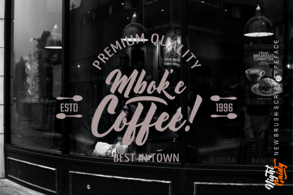 Night Gaidy Font PNG with transparent background - Preview 3