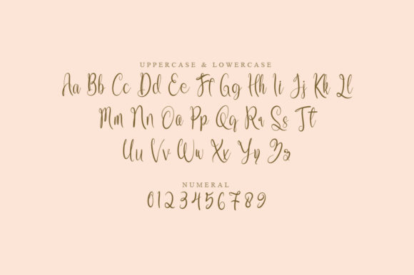 Qifglay Font PNG with transparent background - Preview 1