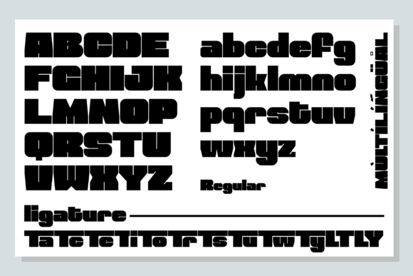 Rock Radio Font PNG with transparent background - Preview 2