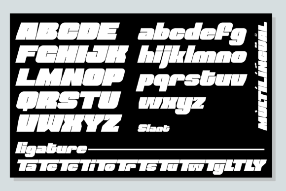 Rock Radio Font PNG with transparent background - Preview 3