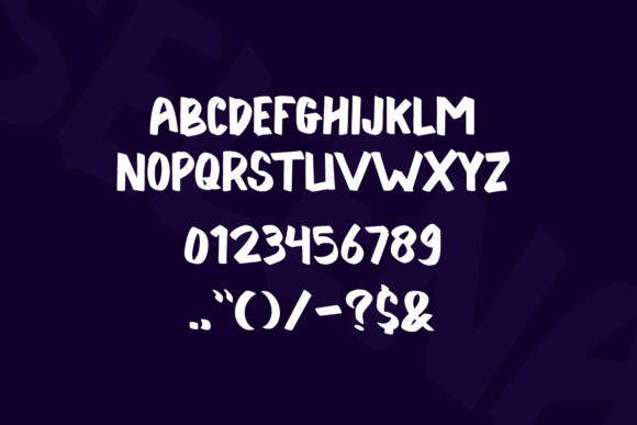 Selena Font font preview - 1