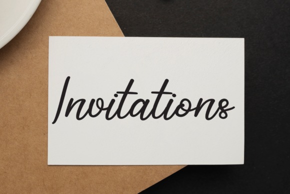Signature Written Font PNG with transparent background - Preview 3
