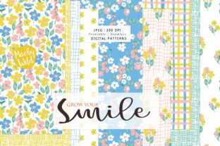Spring Flower Seamless Patterns Graphic by maebywild · Creative Fabrica