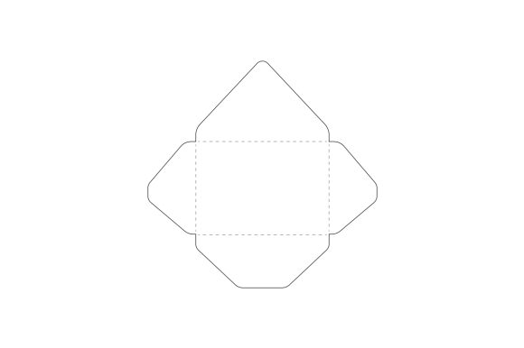 Envelope Template Designs & Drawings Craft Cut File By Creative Fabrica Crafts
