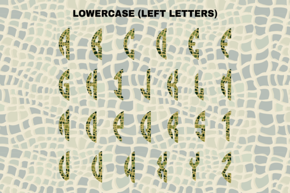 Alligator Circle Font - Preview 1