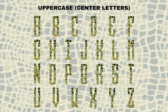 Alligator Circle Font - Preview 2