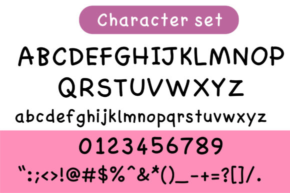 Baby Shower Font - Preview 1