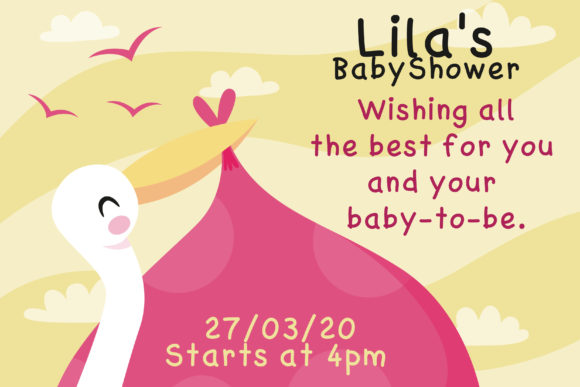 Baby Shower Font - Preview 2