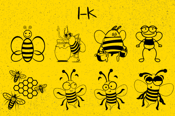 Bee Cute Font - Preview 2