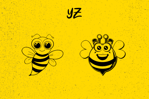 Bee Cute Font - Preview 4