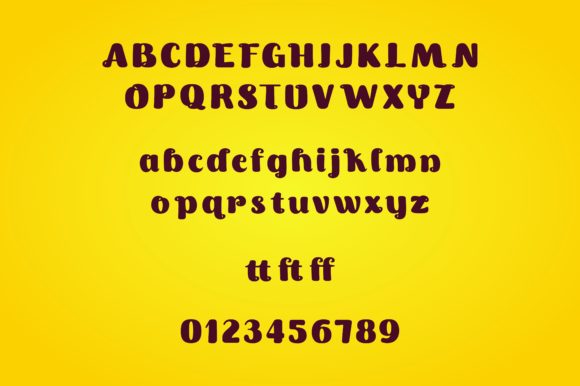 Birdmathon Font - Preview 5