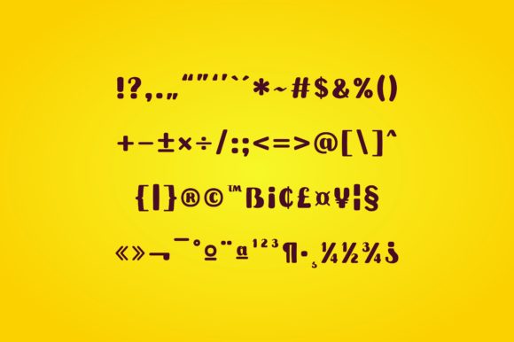 Birdmathon Font - Preview 6