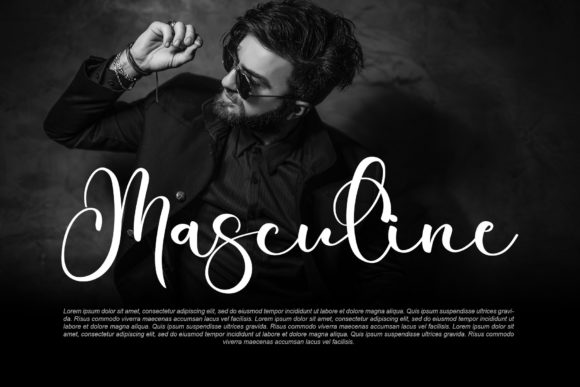 Bitter Signature Font - Preview 1