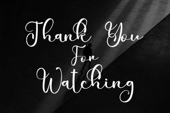 Bitter Signature Font - Preview 6
