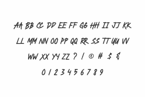 Blackhack Font - Preview 2
