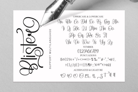 Blister Font - Preview 5