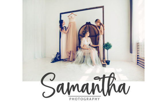 Bridesmaid Font - Preview 4