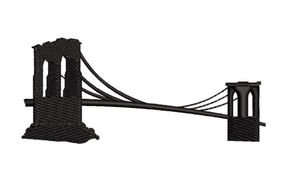Brooklyn Bridge Silhouette