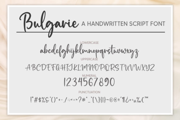 Bulgarie Font - Preview 5