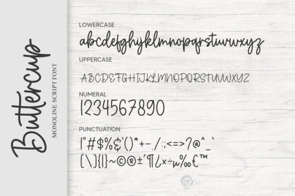 Buttercup Font - Preview 5