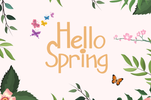 Butterfly Moon Font - Preview 4