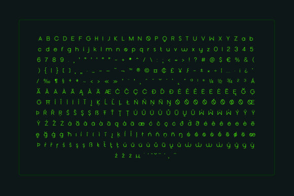 Carbido Font - Preview 1