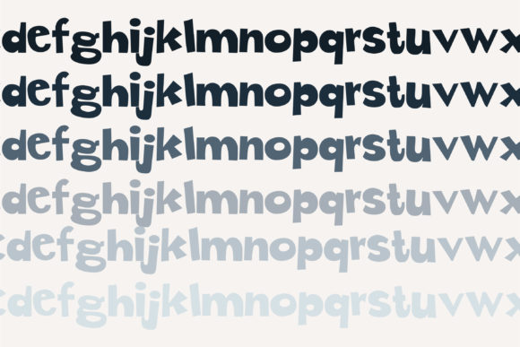 Claydough Font - Preview 4