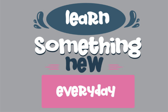 Claydough Font - Preview 5