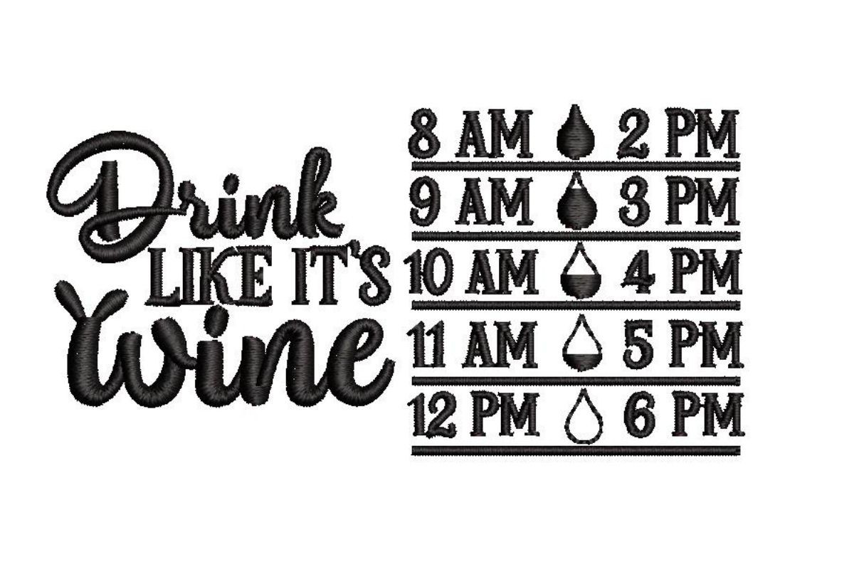 Drink Like It's Wine