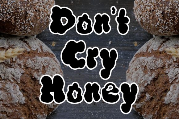 Eating Mood Font PNG with transparent background - Preview 3