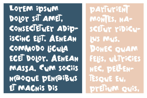 Footstones Font - Preview 3