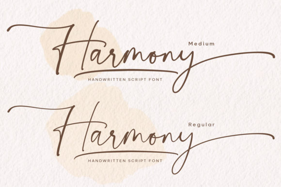 Harmony Font - Preview 1