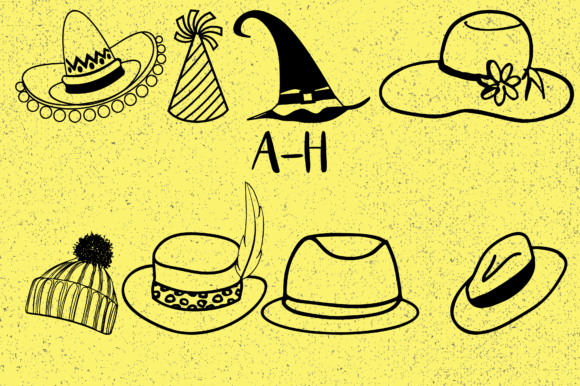 Hats Font - Preview 1